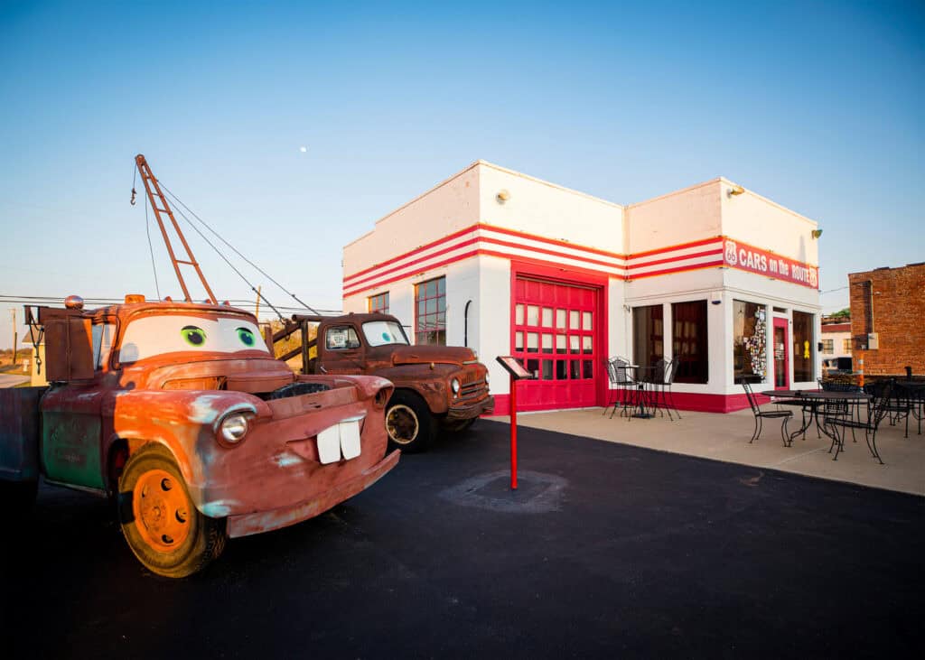 Cars on the Route, Galena, Kansas