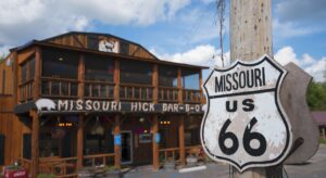 Missouri Hick Barbeque restaurant in Cuba, Missouri
